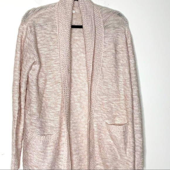 bp light pink open front cardigan. Size M - Picture 3 of 6